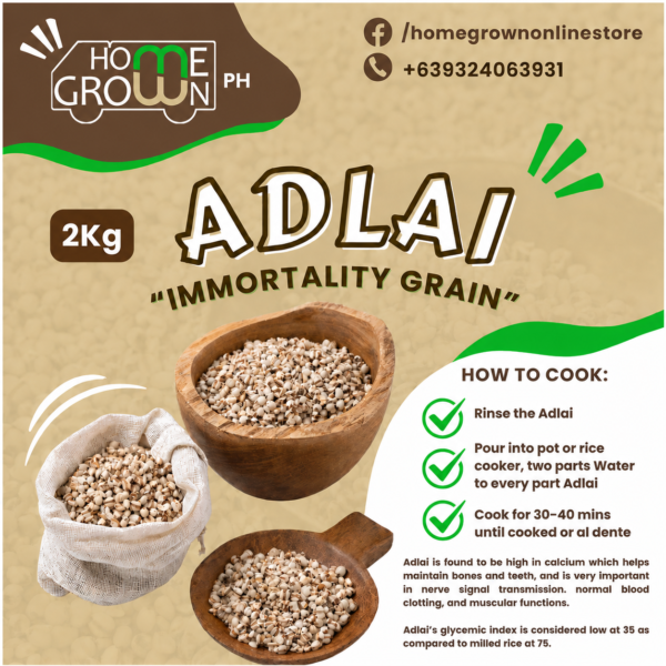 Adlai Rice - Home Grown Philippines
